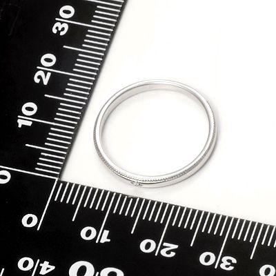 ホワイトゴールドリング