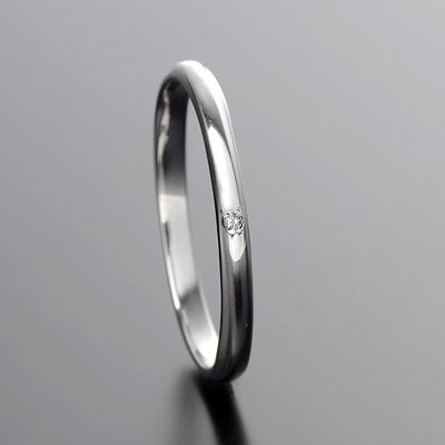 ホワイトゴールドリング