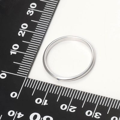 ホワイトゴールドリング