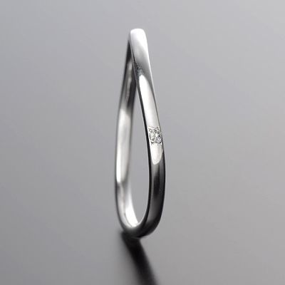 ホワイトゴールドリング