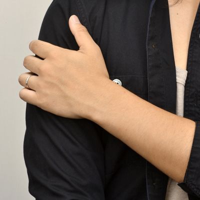 ホワイトゴールドリング