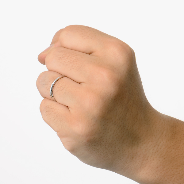 ホワイトゴールドリング