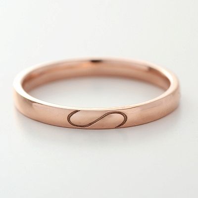 ピンクゴールドリング