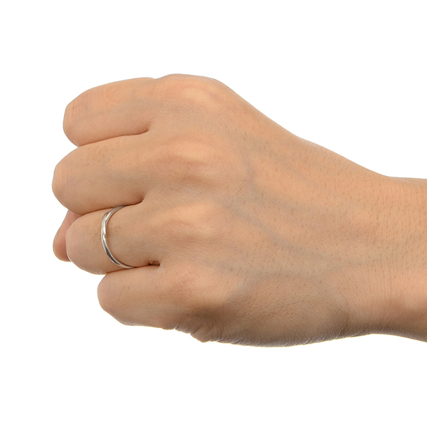 ホワイトゴールドリング