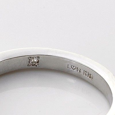 ホワイトゴールドリング