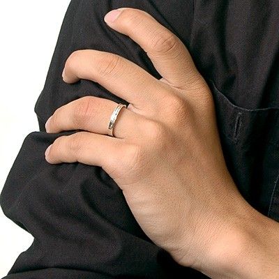 ホワイトゴールドリング