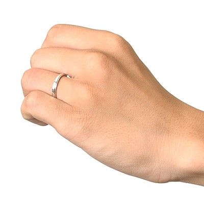 ホワイトゴールドリング