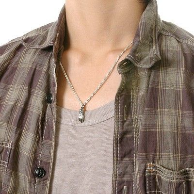 シルバーネックレス