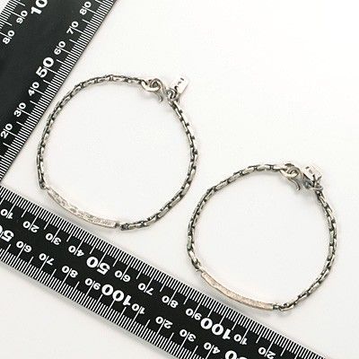 シルバーペアブレスレット