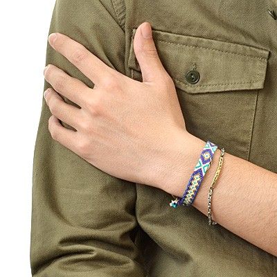 シルバーペアブレスレット