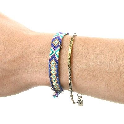 シルバーペアブレスレット