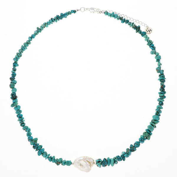 ビーズネックレス