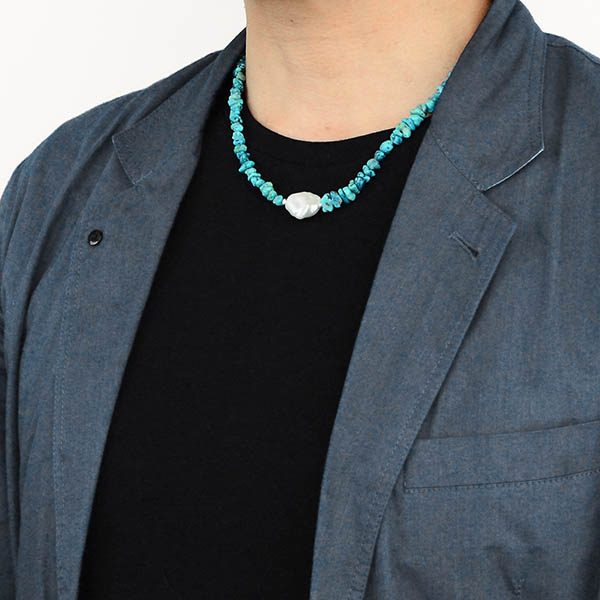 ビーズネックレス