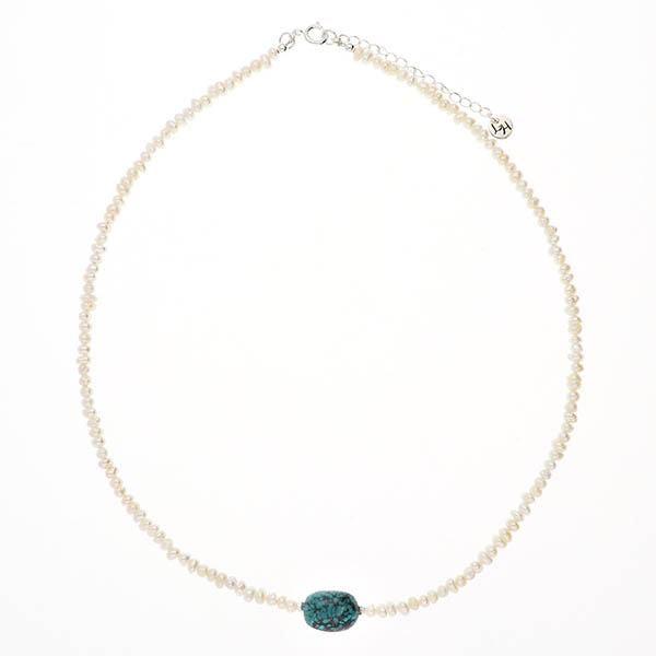 ビーズネックレス