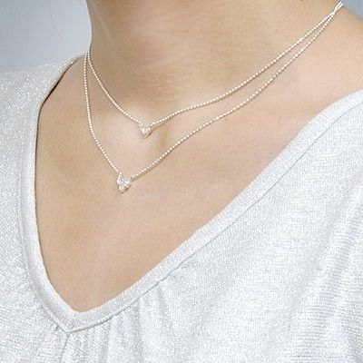 シルバーネックレス