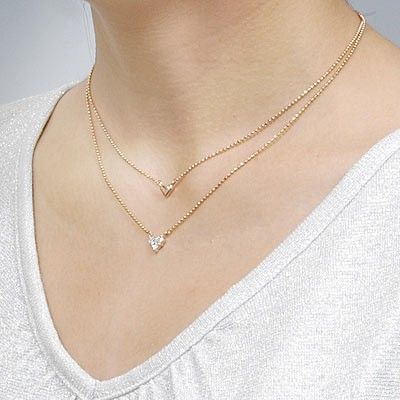 シルバーネックレス