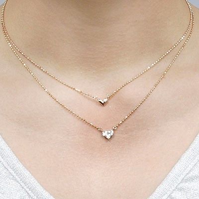 シルバーネックレス