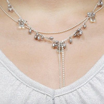 シルバーネックレス