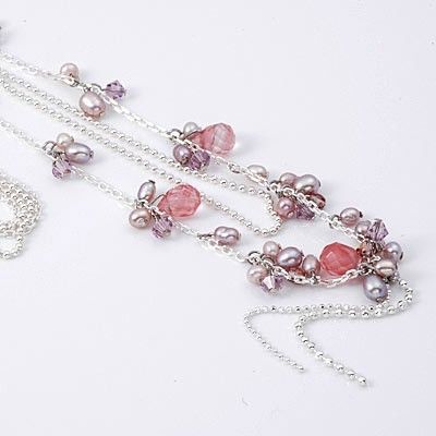 シルバーネックレス