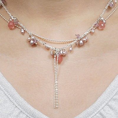 シルバーネックレス