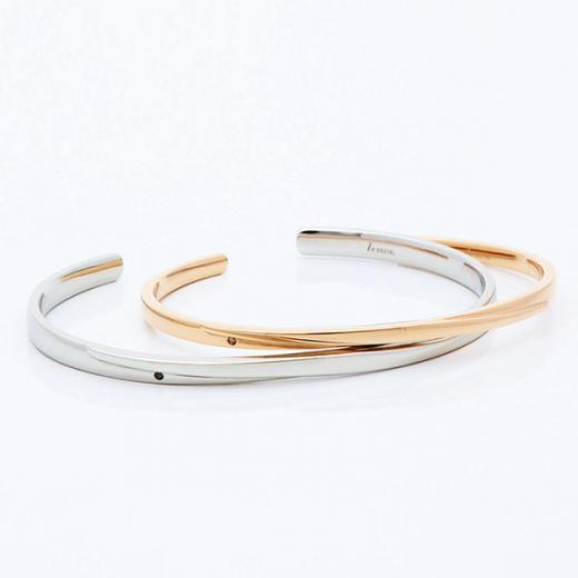 ステンレスペアバングル