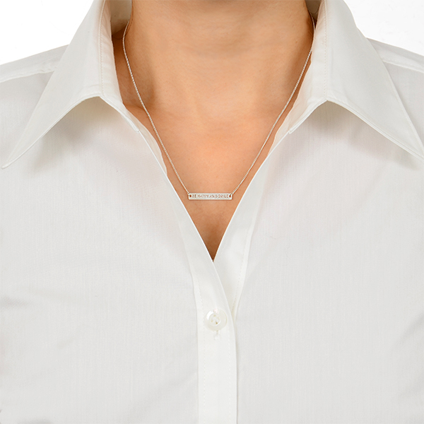 シルバーネックレス