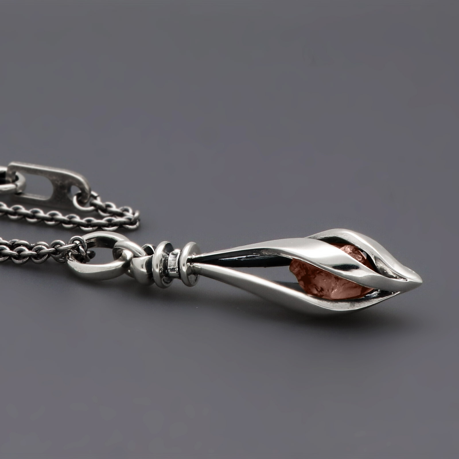 シルバーネックレス