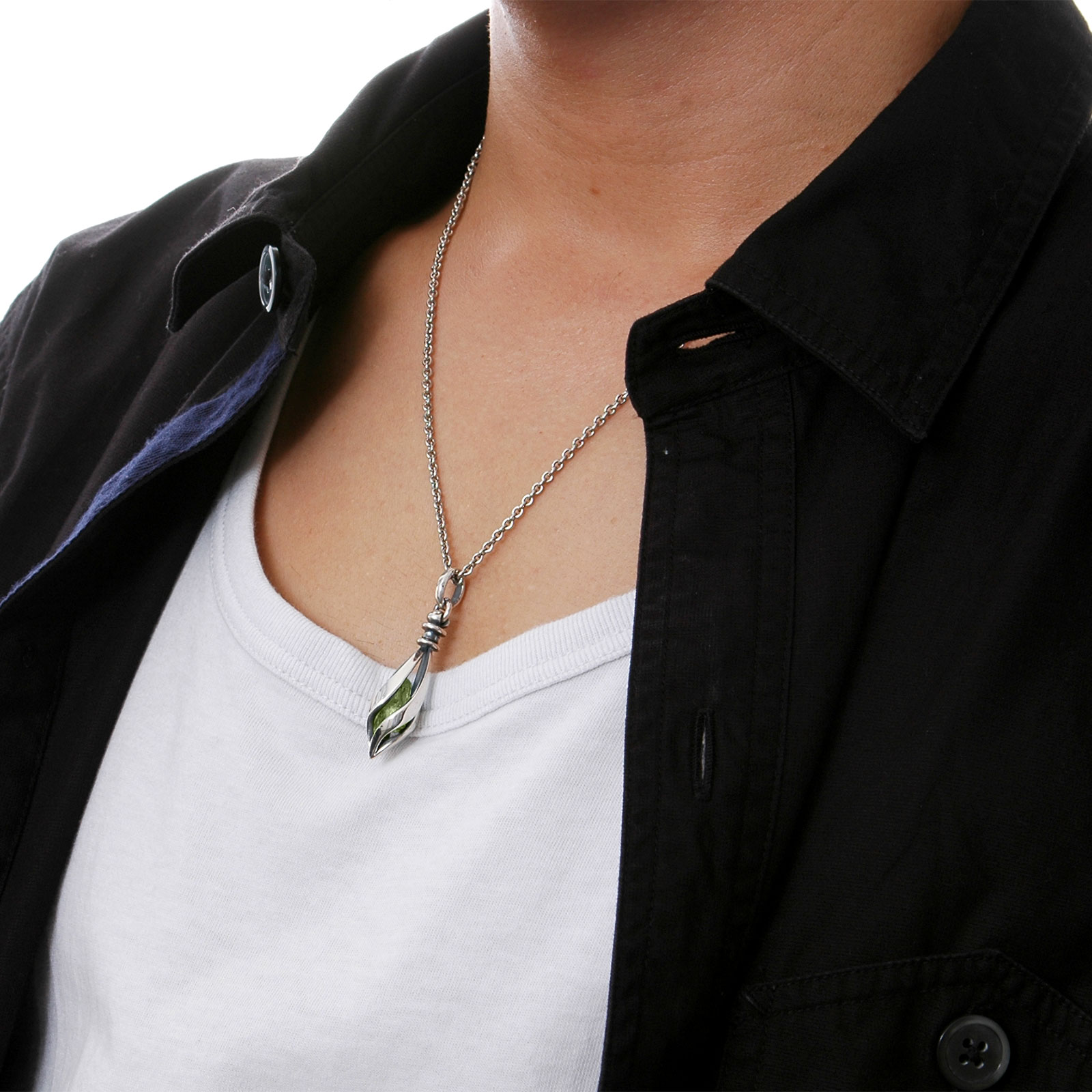 シルバーネックレス