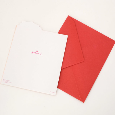 メッセージカード　母の日(カーネーション)