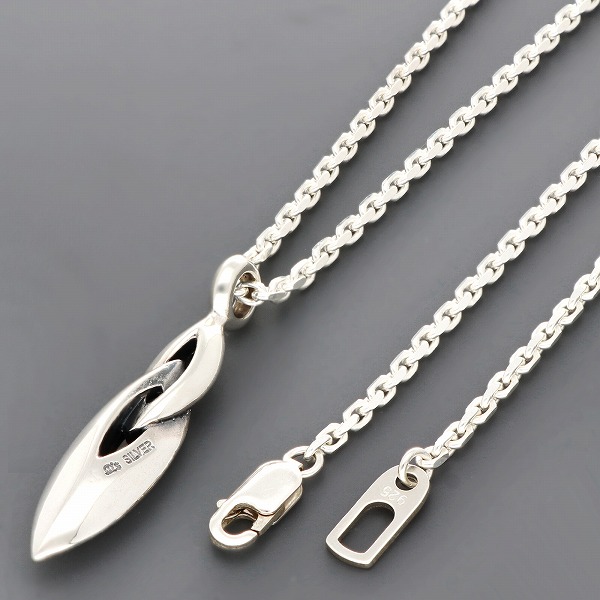 シルバーネックレス