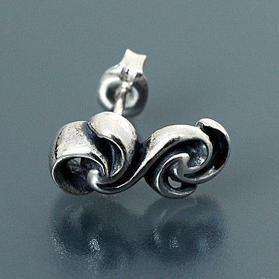 シルバースタッドピアス(片耳用)