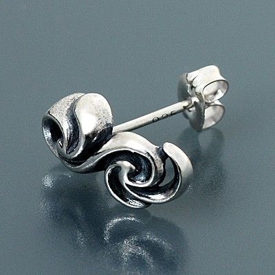 シルバースタッドピアス(片耳用)