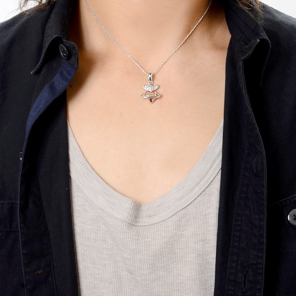 シルバーネックレス