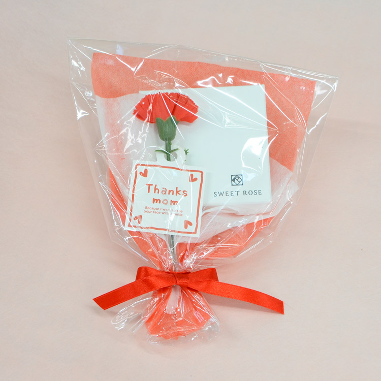 母の日ラッピング（無料）をつける