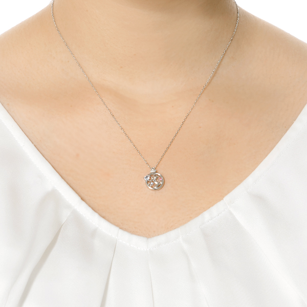 シルバーネックレス