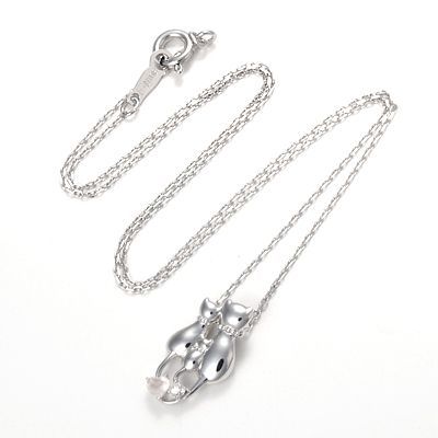 シルバーネックレス