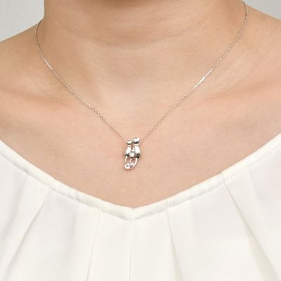 シルバーネックレス