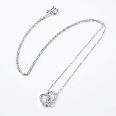 シルバーネックレス