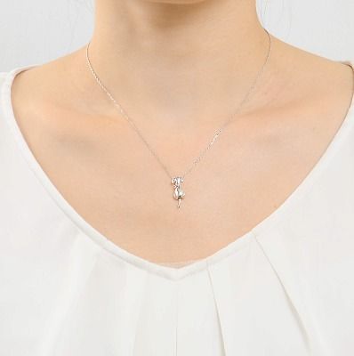 シルバーネックレス