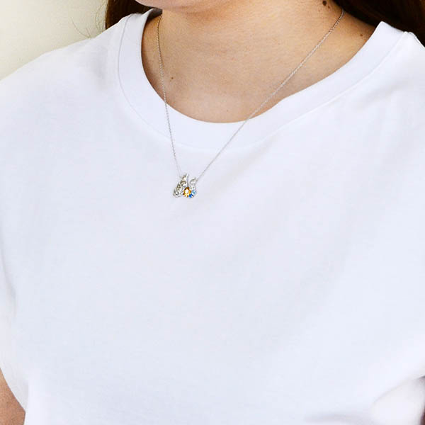 シルバーネックレス