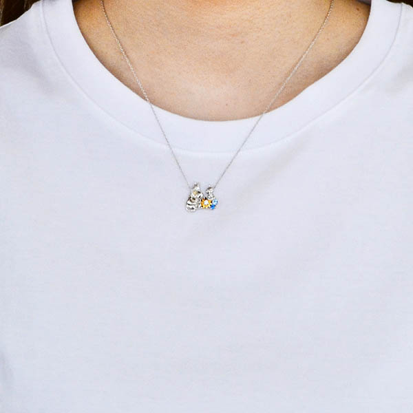 シルバーネックレス