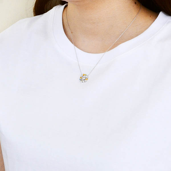 シルバーネックレス