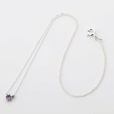 シルバーネックレス