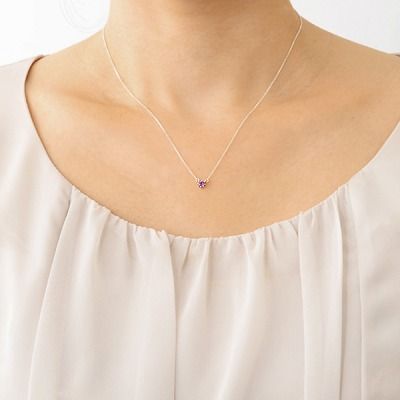 シルバーネックレス