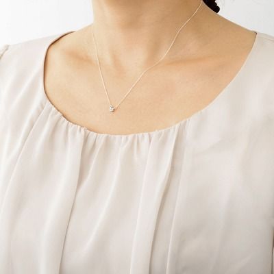 シルバーネックレス