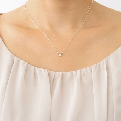 シルバーネックレス