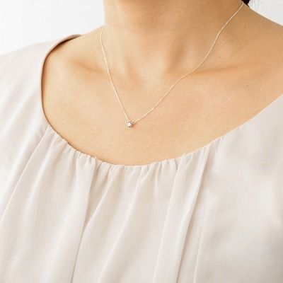 シルバーネックレス