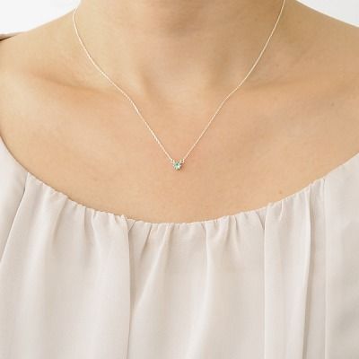シルバーネックレス
