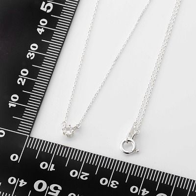 シルバーネックレス