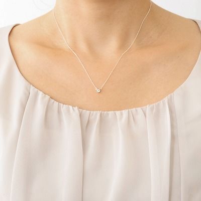 シルバーネックレス